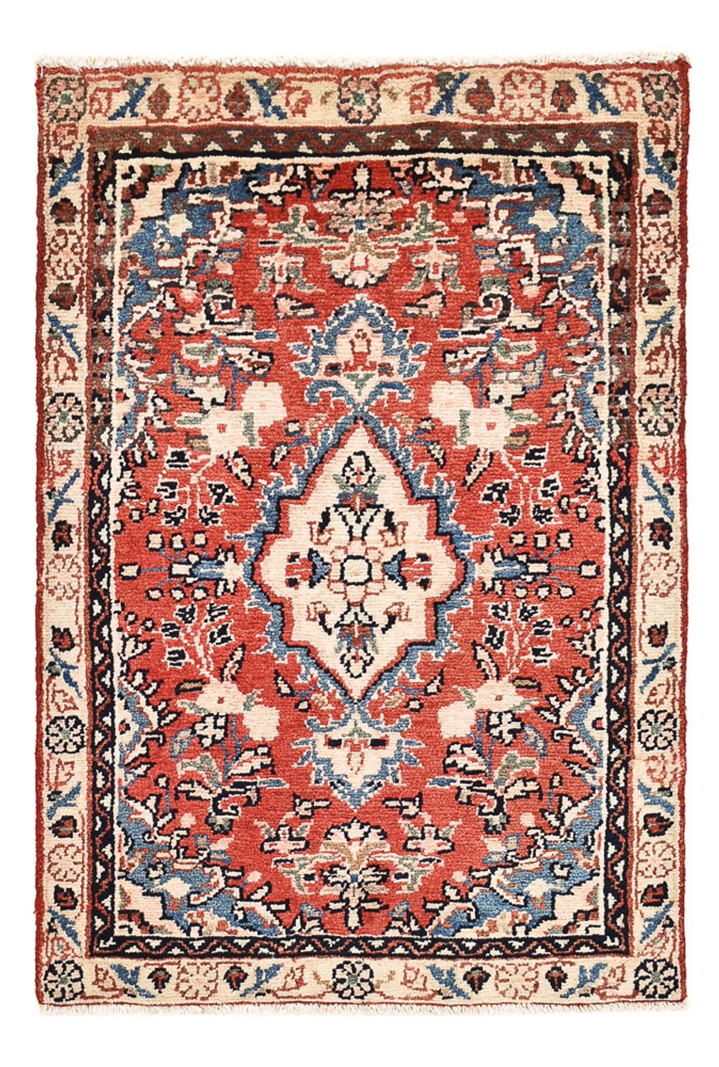 Perserteppich - Nomadic - 97 x 62 cm - rot
