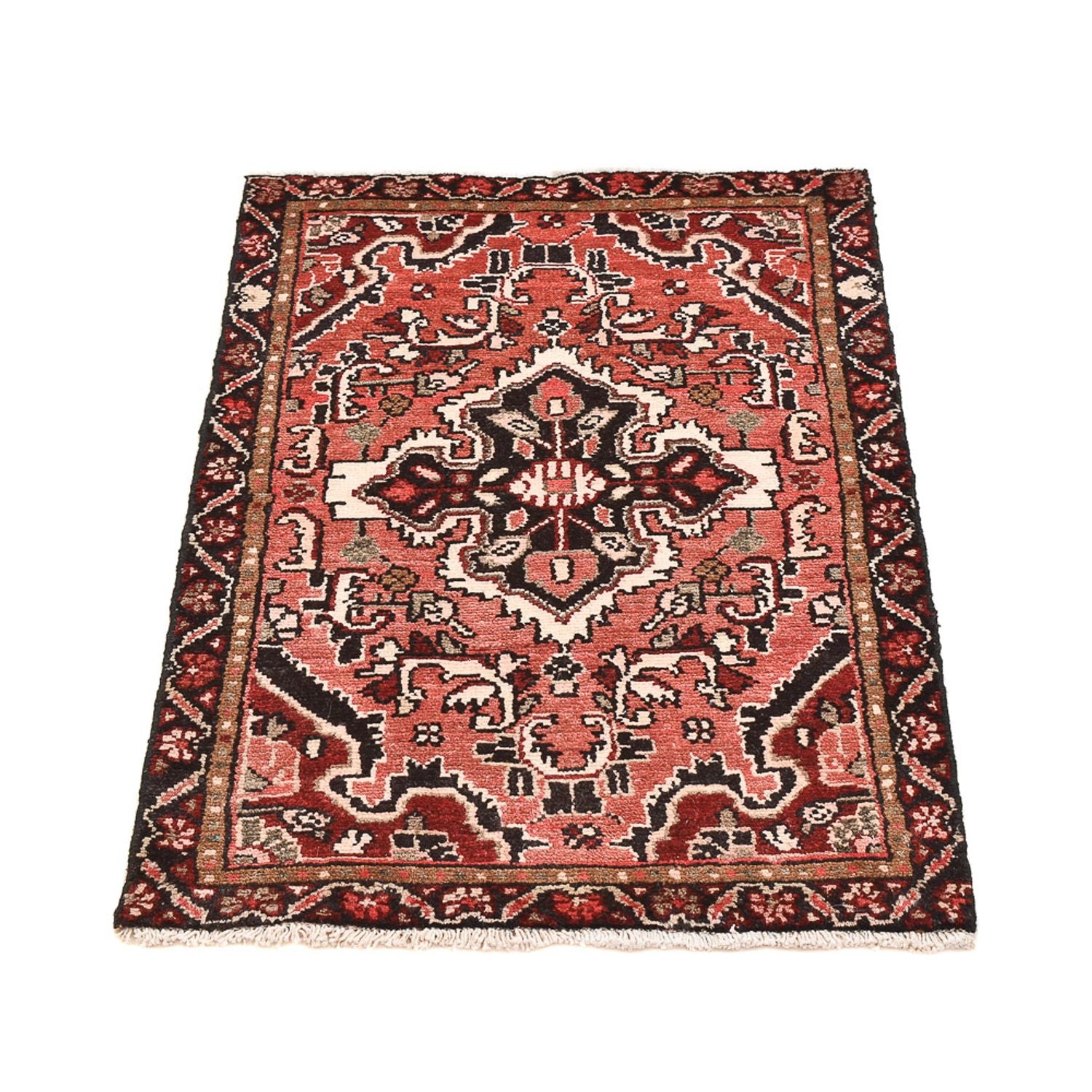 Perserteppich - Nomadic - 93 x 59 cm - hellrot