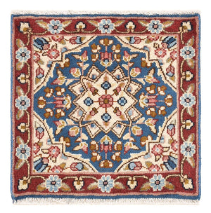 Perserteppich - Nomadic quadratisch  - 53 x 52 cm - mehrfarbig