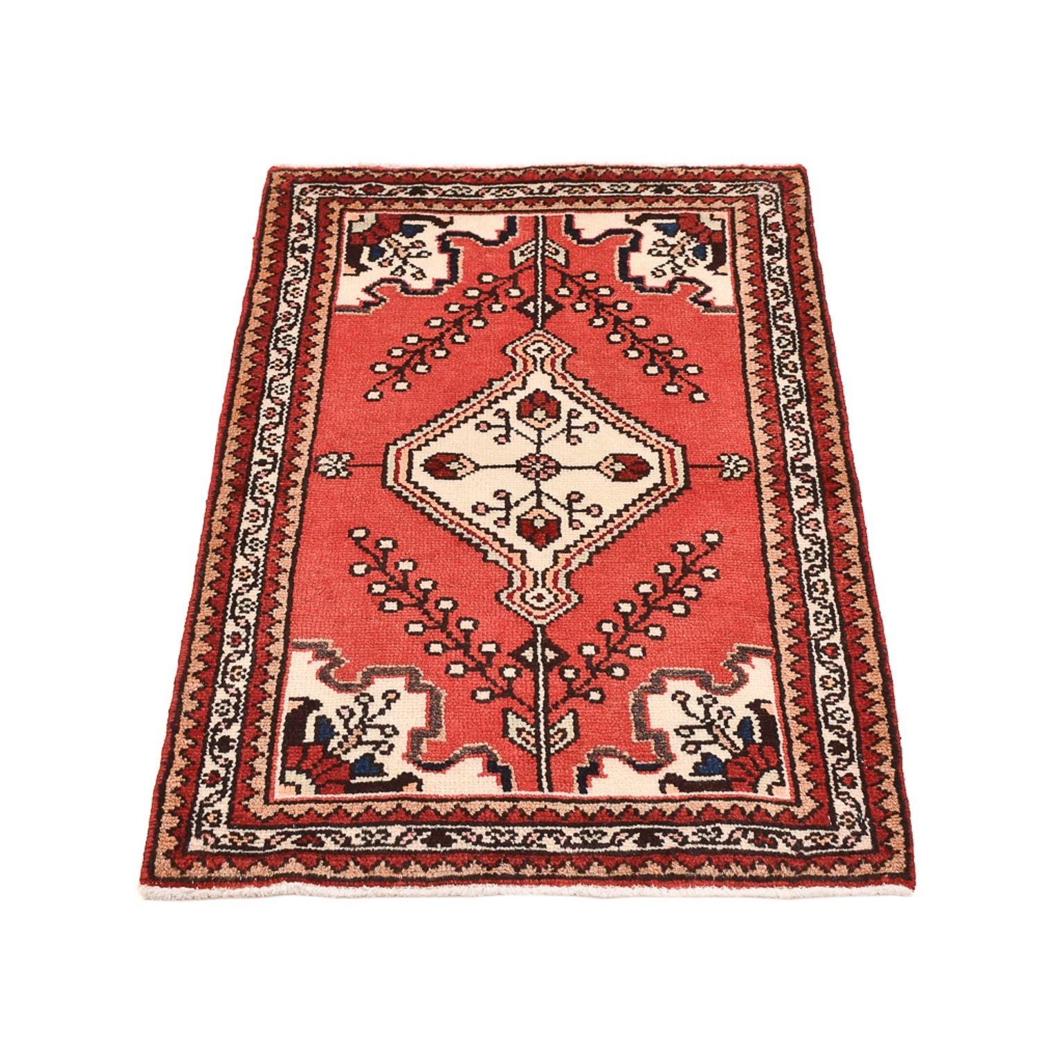 Perserteppich - Nomadic - 100 x 60 cm - rot