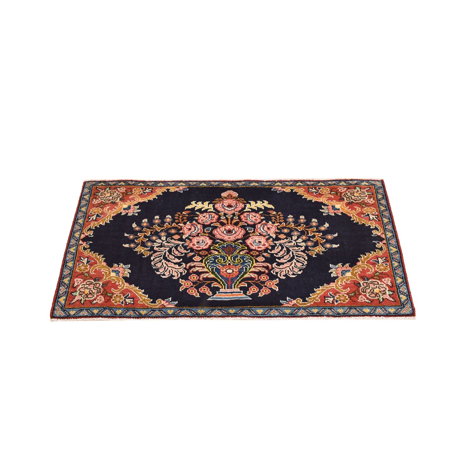 Perserteppich - Nomadic - 115 x 60 cm - dunkelrot