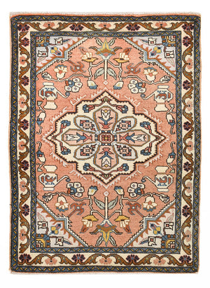 Perserteppich - Nomadic - 95 x 68 cm - hellrot