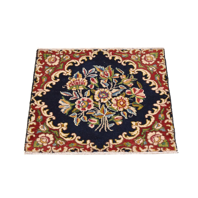 Perserteppich - Nomadic quadratisch  - 50 x 50 cm - dunkelrot