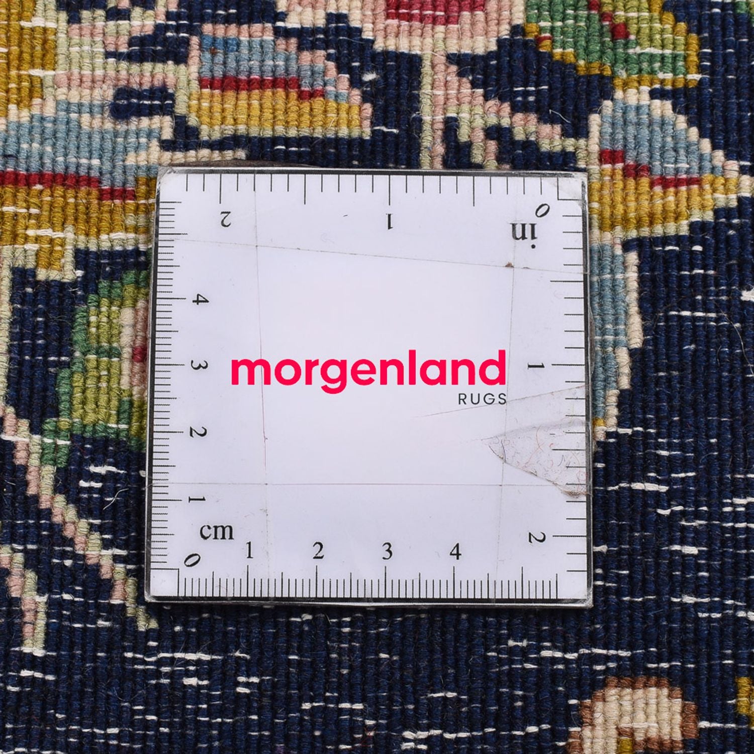 Perserteppich - Nomadic quadratisch  - 50 x 50 cm - dunkelrot