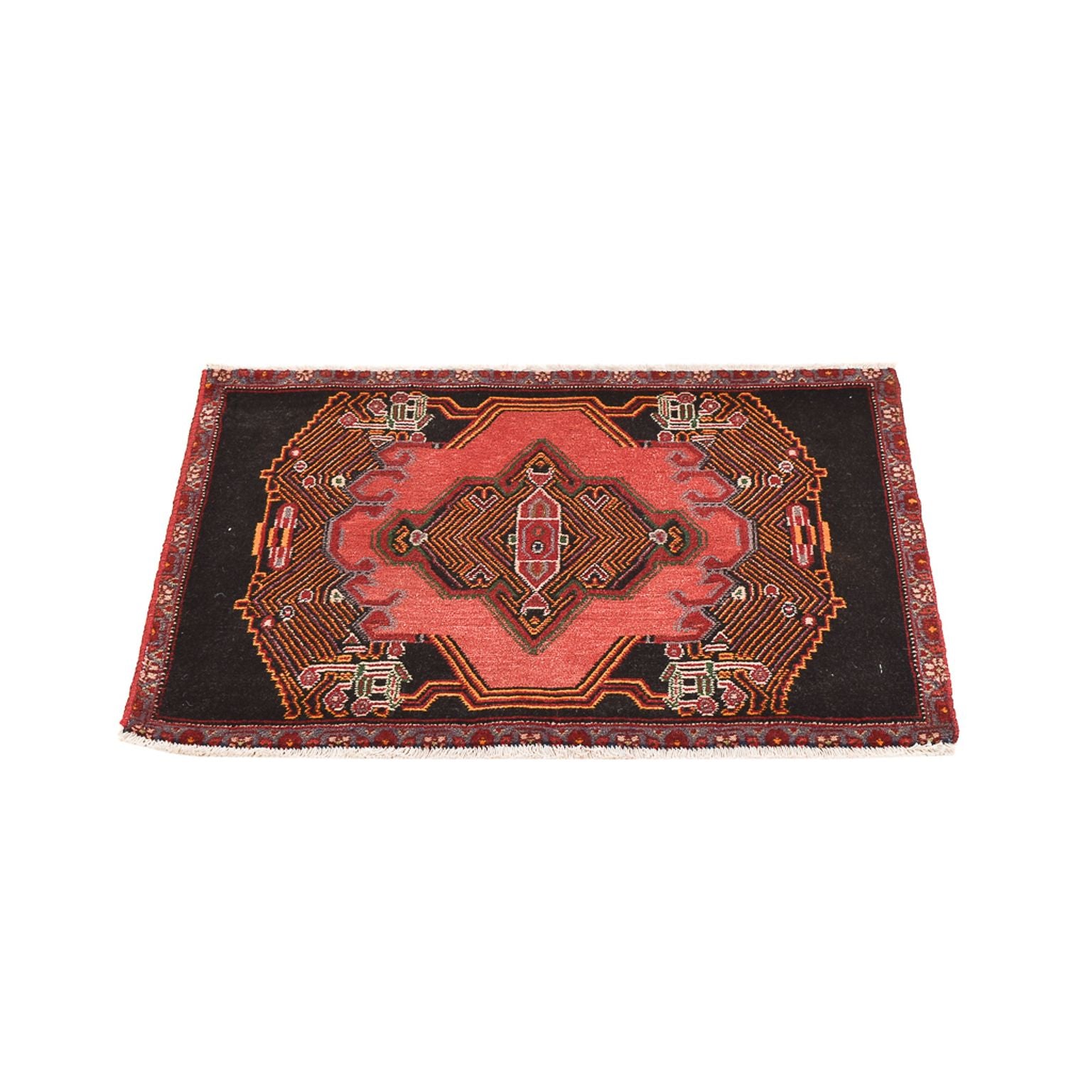 Perserteppich - Nomadic - 77 x 54 cm - hellrot