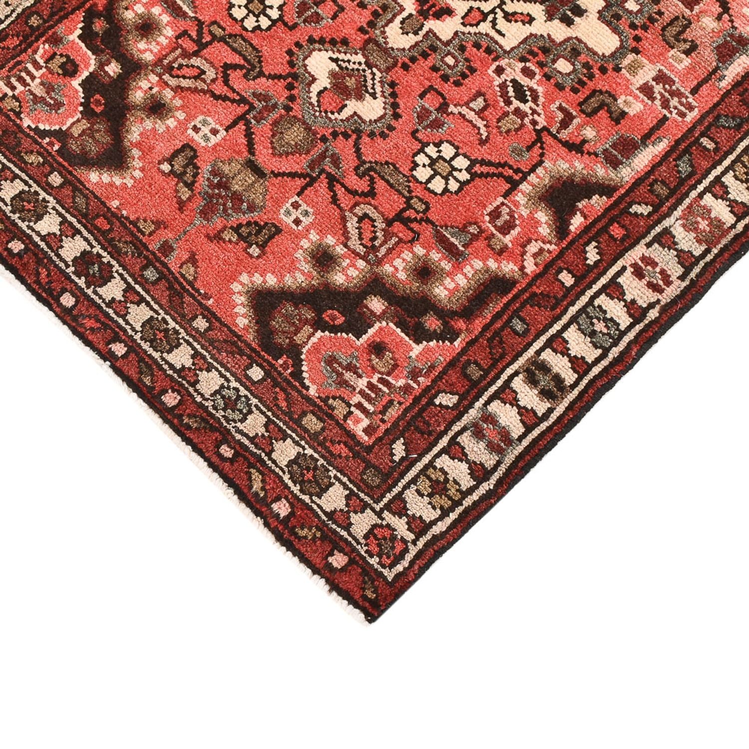 Perserteppich - Nomadic - 100 x 62 cm - hellrot