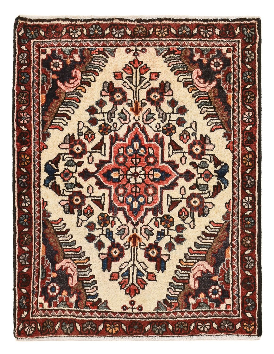 Perserteppich - Nomadic - 77 x 60 cm - hellbeige