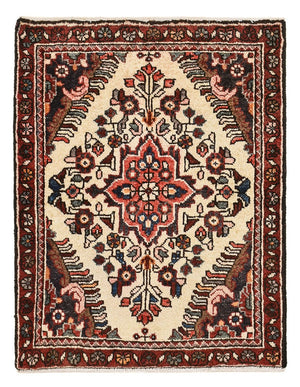 Perserteppich - Nomadic - 77 x 60 cm - hellbeige