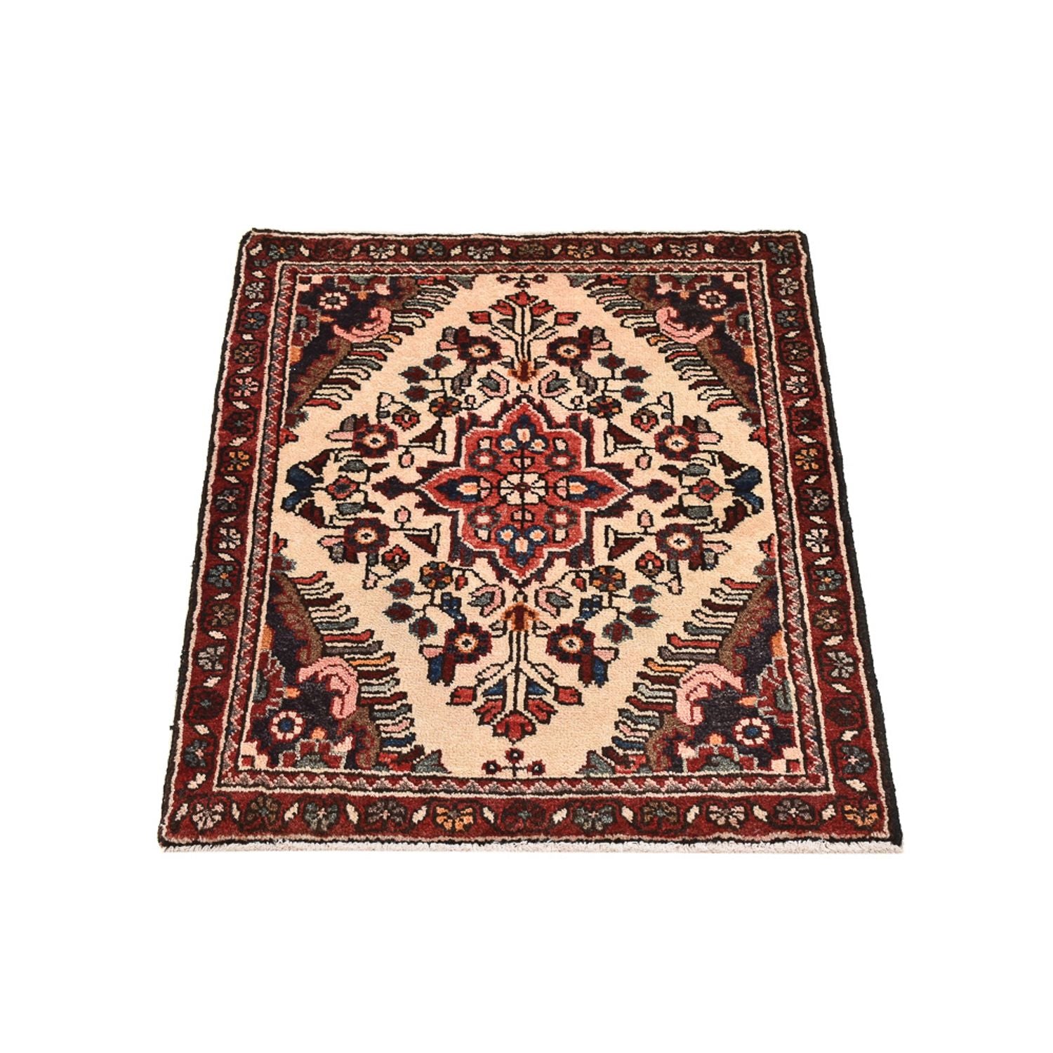 Perserteppich - Nomadic - 77 x 60 cm - hellbeige