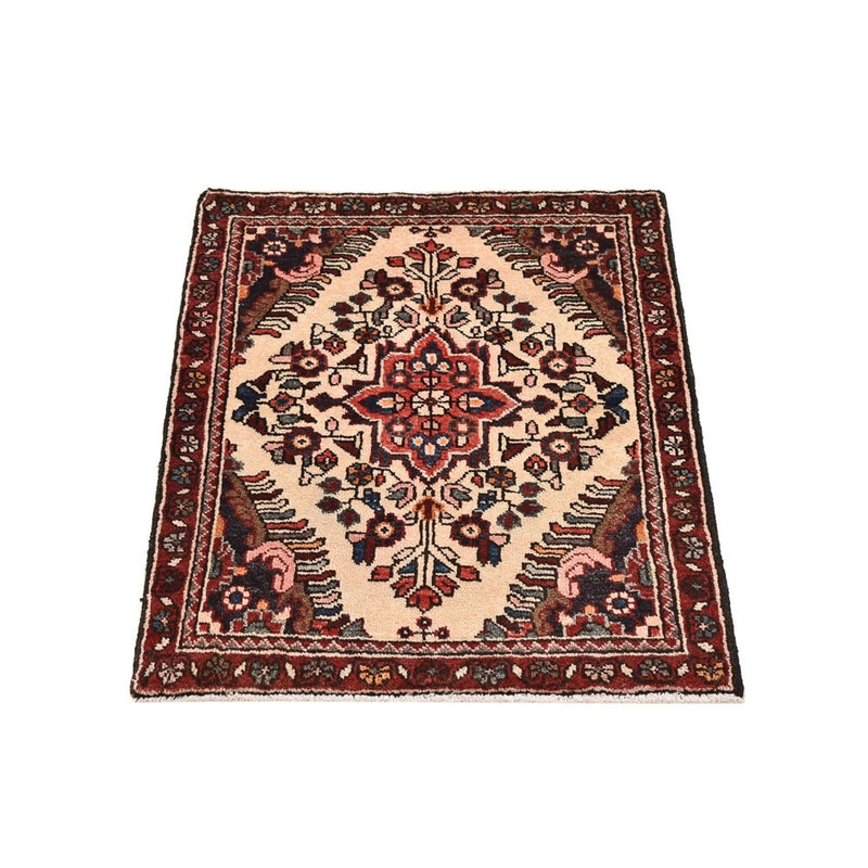 Perserteppich - Nomadic - 77 x 60 cm - hellbeige