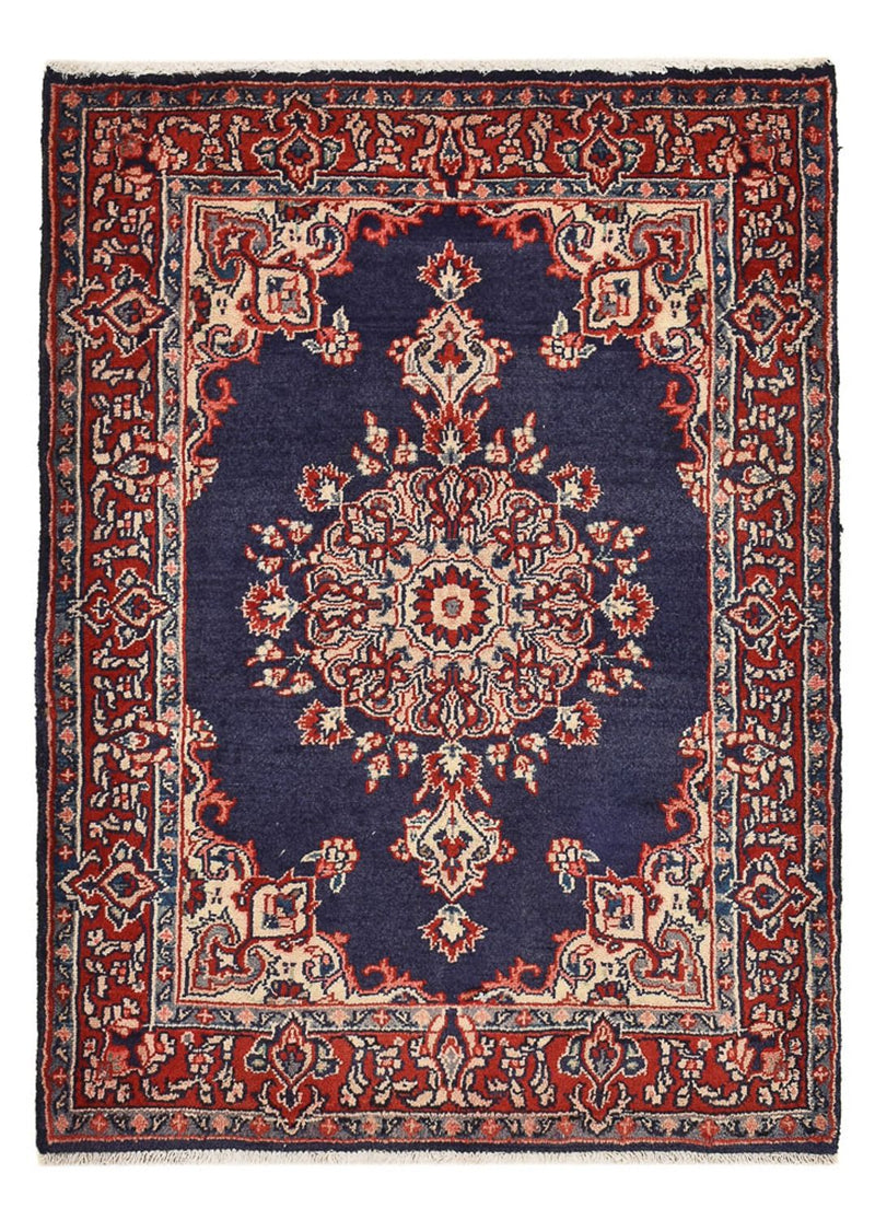 Perserteppich - Nomadic - 100 x 68 cm - dunkelblau