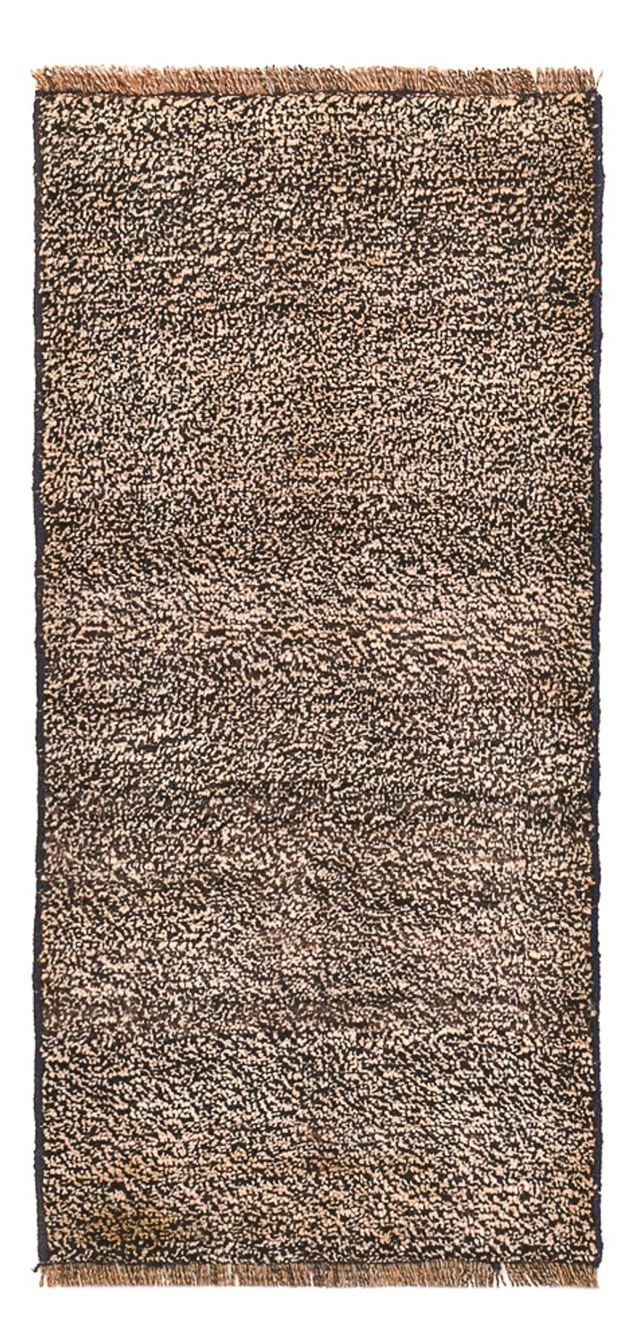 Perserteppich - Nomadic quadratisch  - 80 x 37 cm - dunkelbeige
