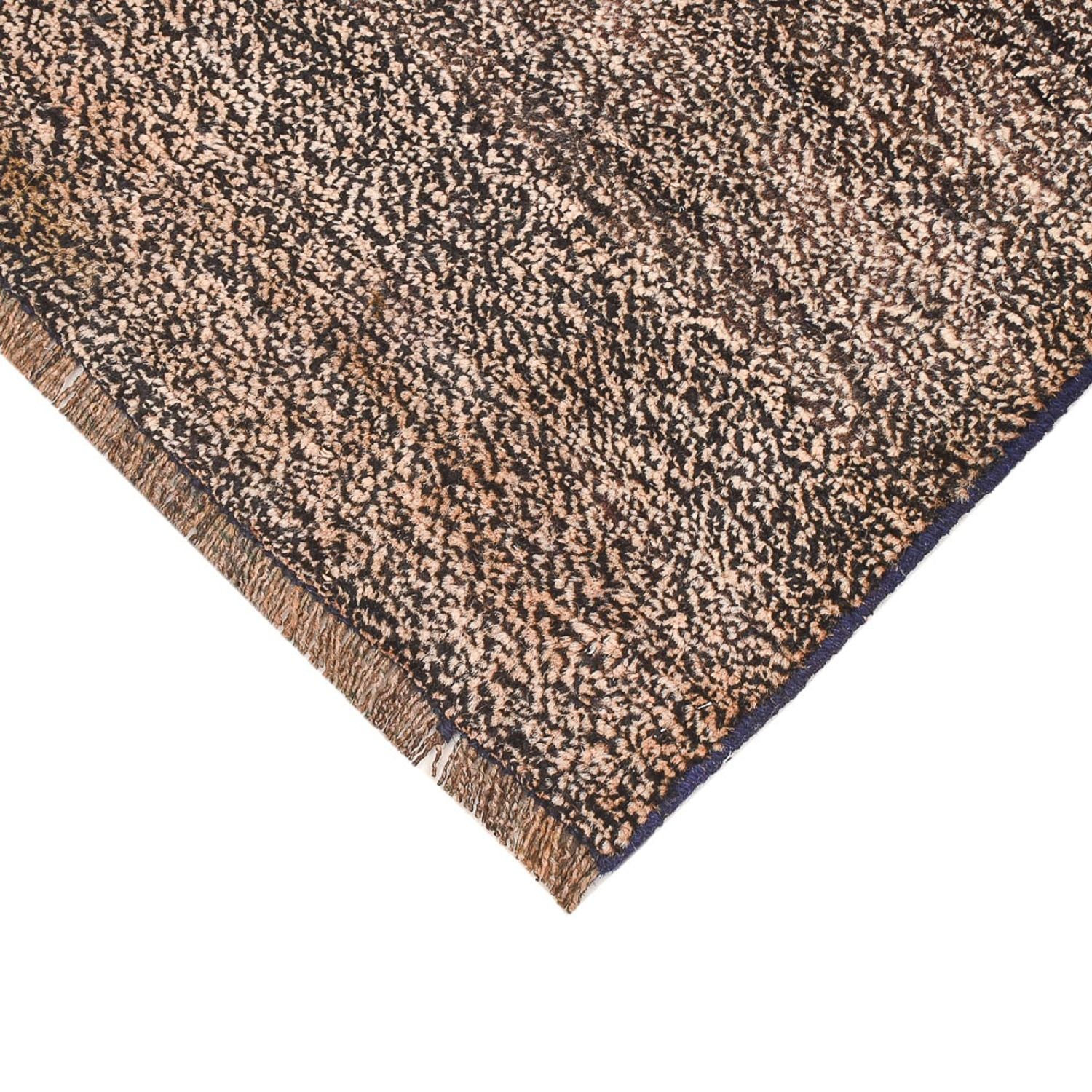 Perserteppich - Nomadic quadratisch  - 80 x 37 cm - dunkelbeige