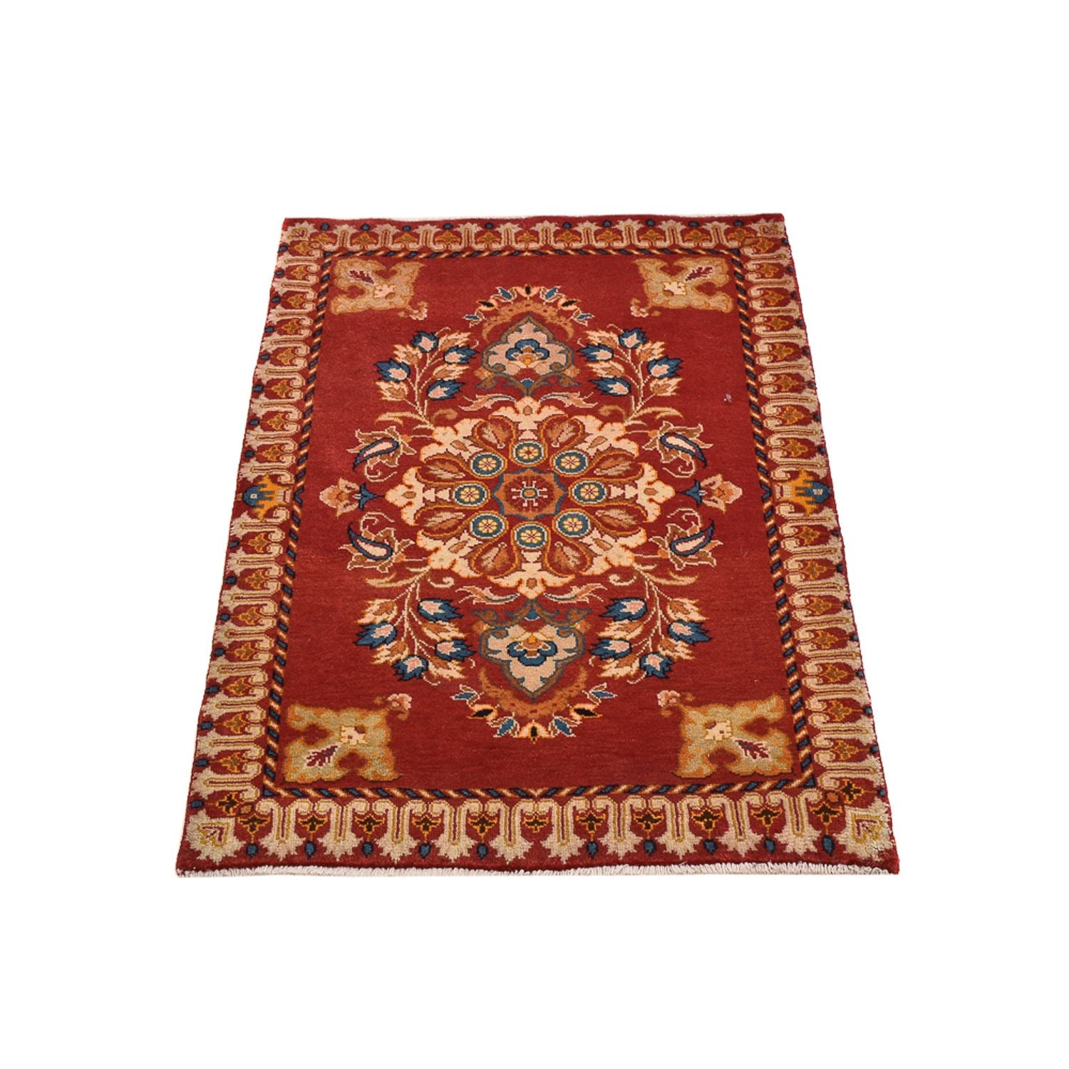 Perserteppich - Nomadic - 93 x 64 cm - rot