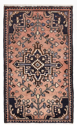 Perserteppich - Nomadic - 92 x 54 cm - hellrot
