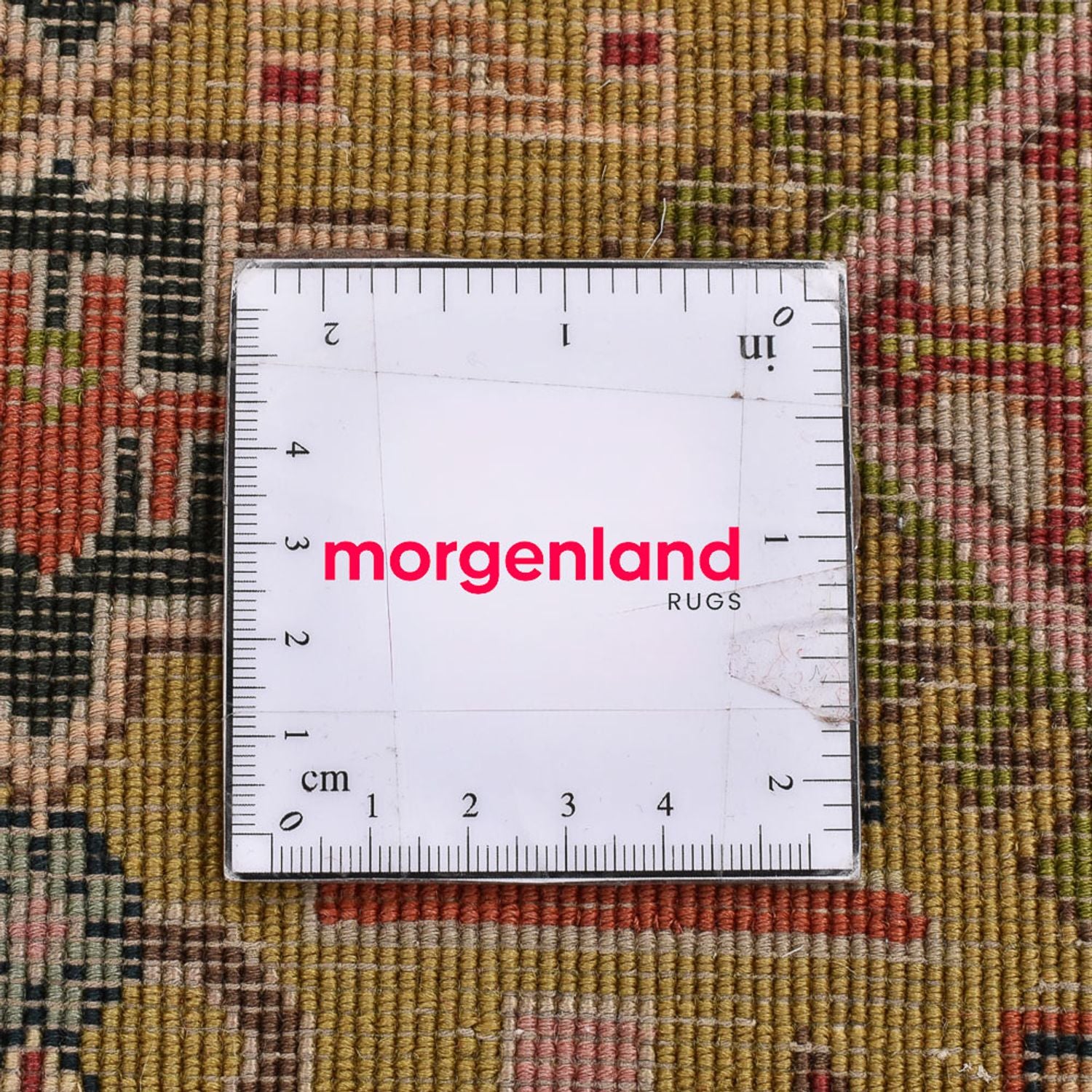 Perserteppich - Nomadic - 82 x 53 cm - olivgrün