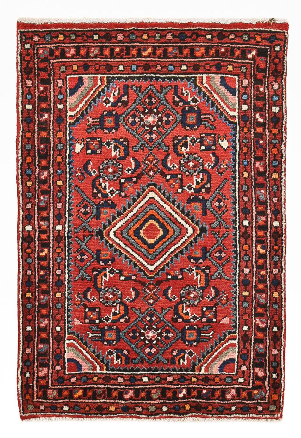 Perserteppich - Nomadic - 85 x 60 cm - rot