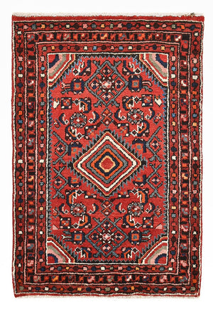 Perserteppich - Nomadic - 85 x 60 cm - rot