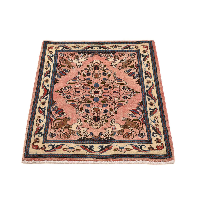 Perserteppich - Nomadic - 90 x 70 cm - hellrot