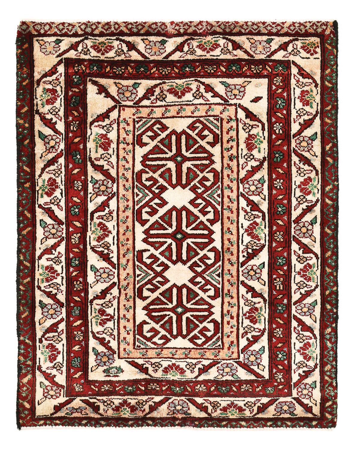 Perserteppich - Nomadic - 85 x 66 cm - mehrfarbig