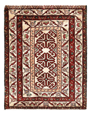 Perserteppich - Nomadic - 85 x 66 cm - mehrfarbig