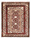 Perserteppich - Nomadic - 85 x 66 cm - mehrfarbig