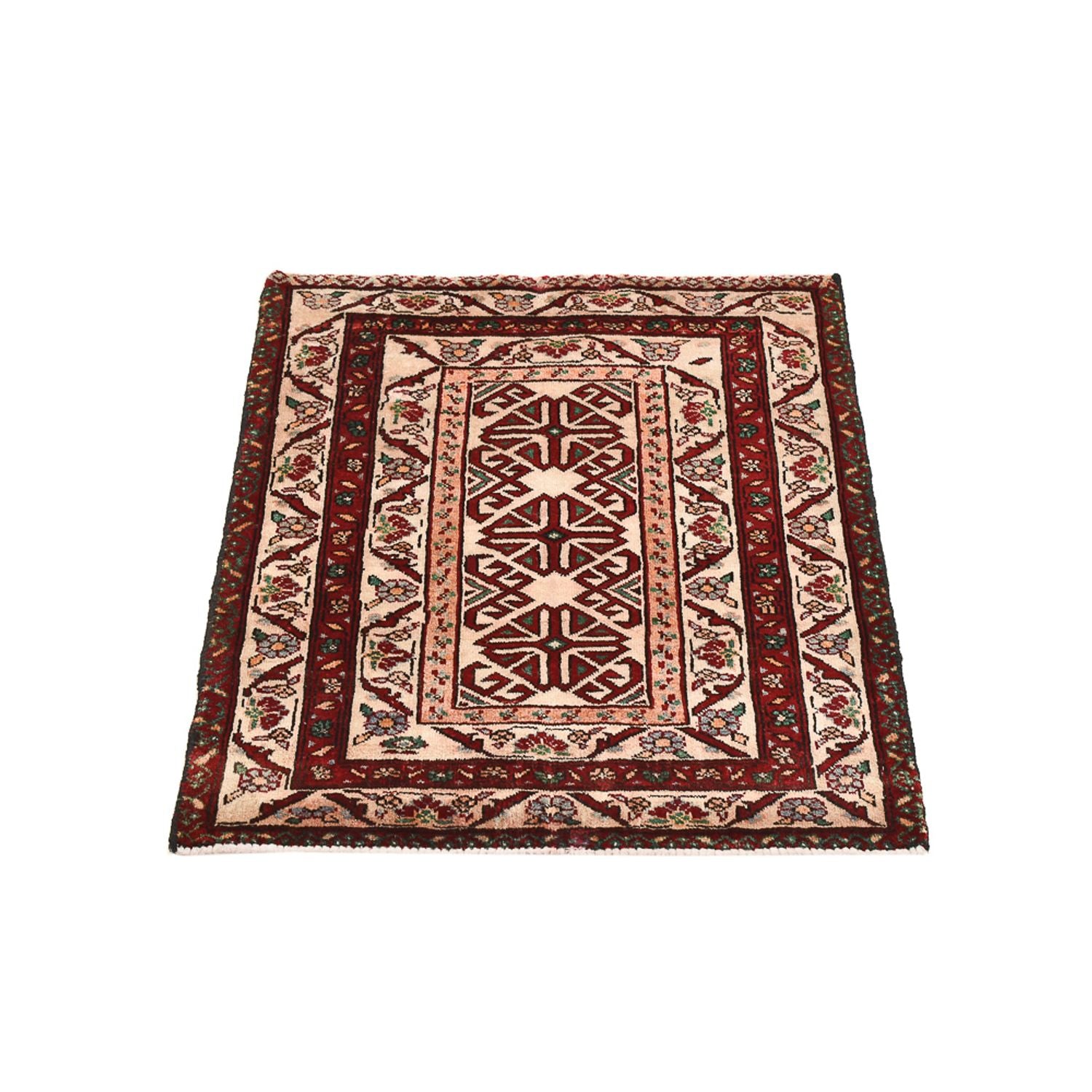 Perserteppich - Nomadic - 85 x 66 cm - mehrfarbig