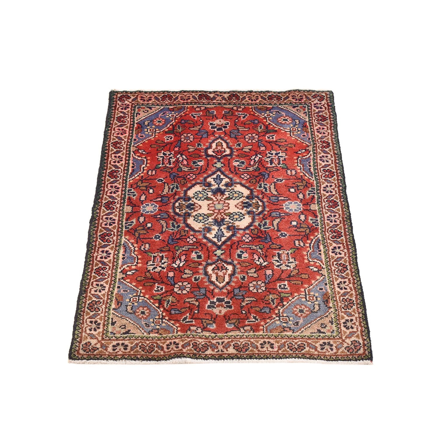 Perserteppich - Nomadic - 88 x 60 cm - rot