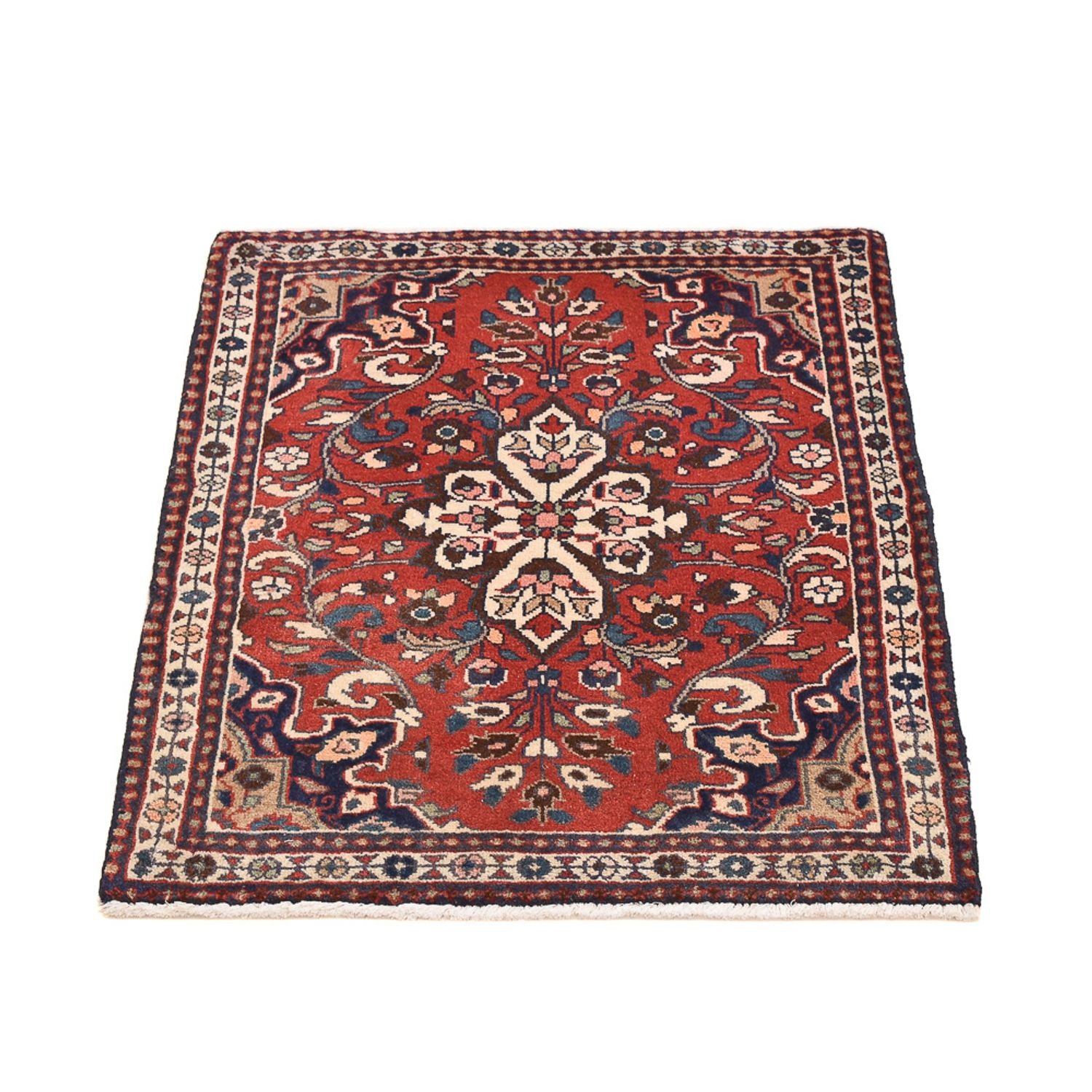 Perserteppich - Nomadic - 76 x 61 cm - rot