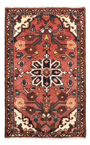 Perserteppich - Nomadic - 92 x 57 cm - hellrot