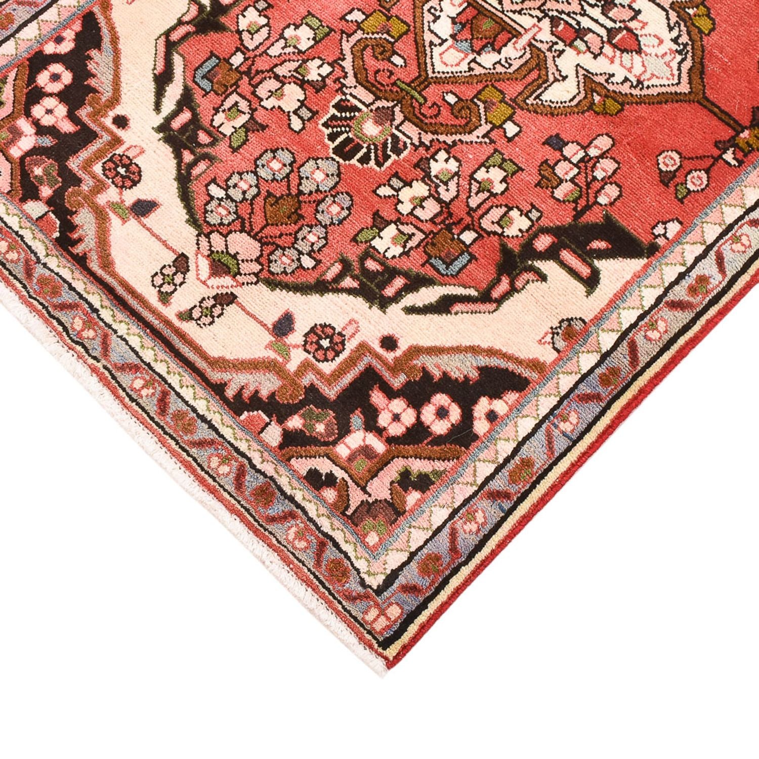 Perserteppich - Nomadic - 131 x 79 cm - rot