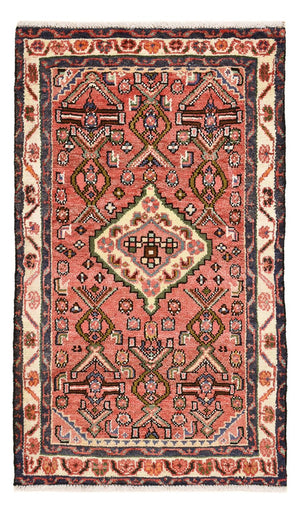 Perserteppich - Nomadic - 102 x 63 cm - hellrot