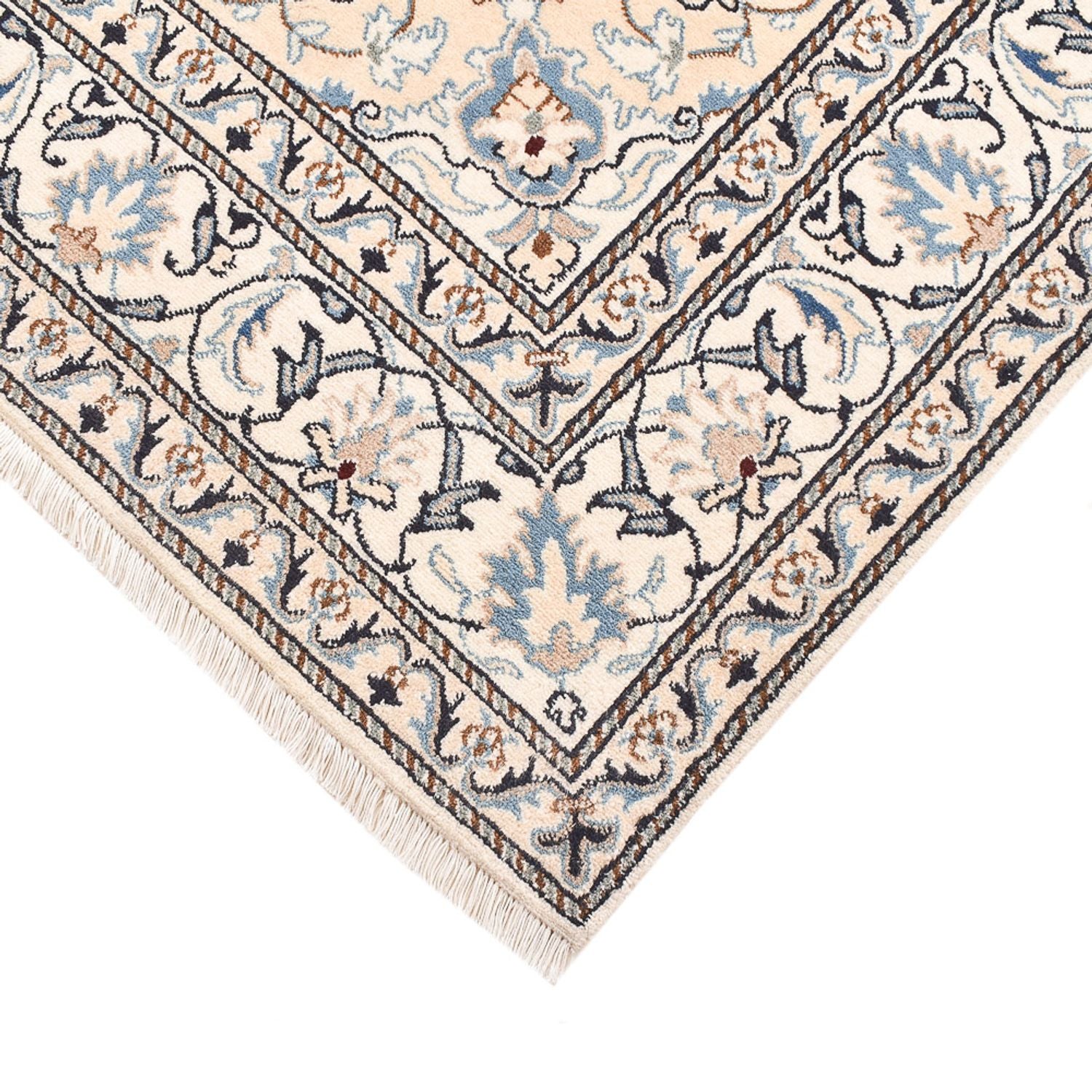 Perserteppich - Nain - 202 x 149 cm - grau