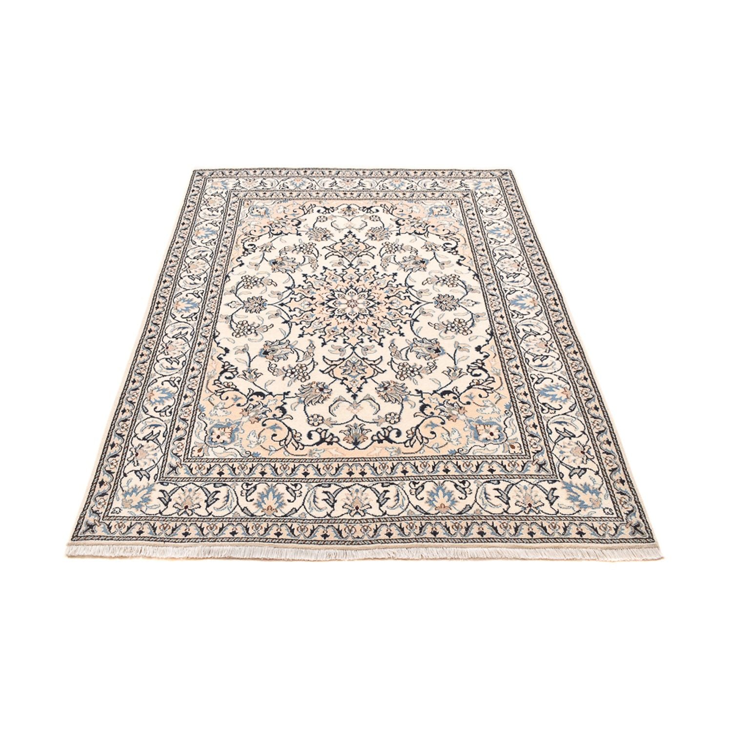 Perserteppich - Nain - 202 x 149 cm - grau