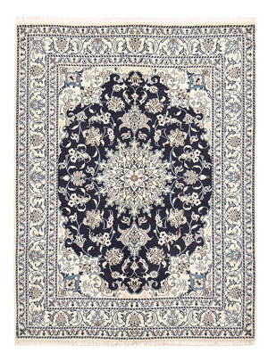 Perserteppich - Nain - 198 x 149 cm - dunkelblau