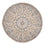 Perserteppich - Nain - Royal rund  - 136 x 136 cm - grau