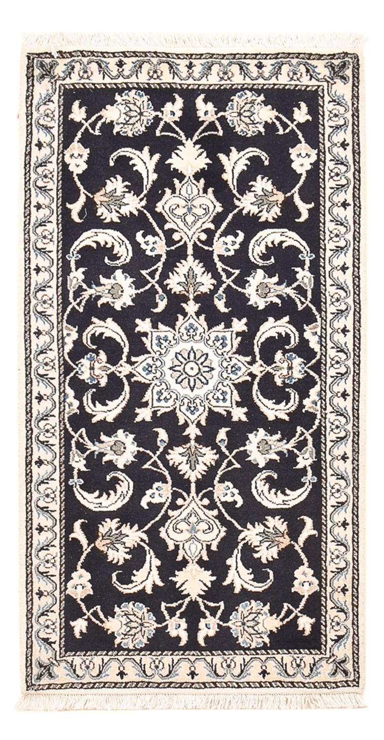 Perserteppich - Nain - 135 x 70 cm - dunkelblau