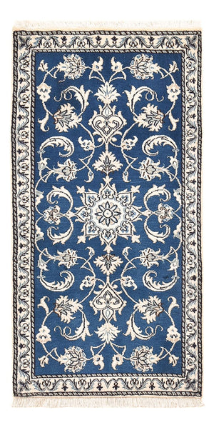 Perserteppich - Nain - 140 x 70 cm - blau