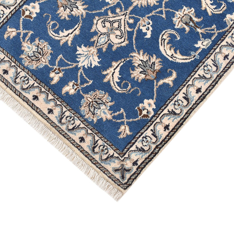 Perserteppich - Nain - 135 x 67 cm - blau