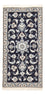 Perserteppich - Nain - 141 x 67 cm - dunkelblau