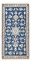 Perserteppich - Nain - 141 x 72 cm - blau