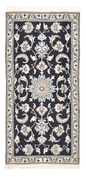 Perserteppich - Nain - 145 x 68 cm - dunkelblau