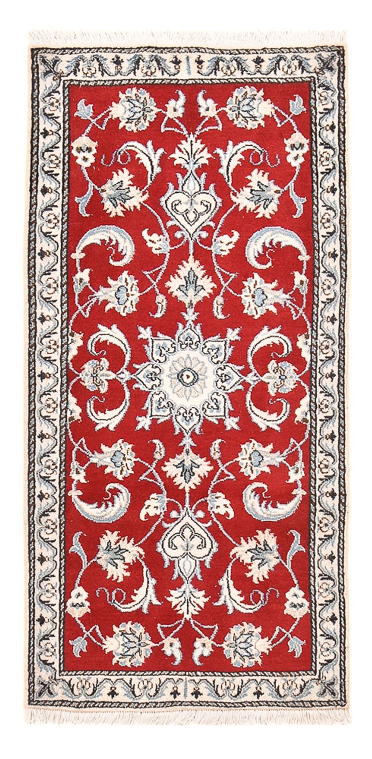 Perserteppich - Nain - 142 x 69 cm - rot