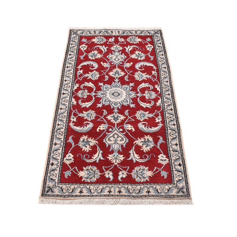 Perserteppich - Nain - 142 x 69 cm - rot