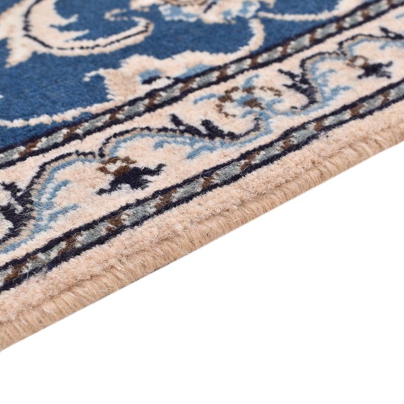 Perserteppich - Nain - 140 x 68 cm - blau