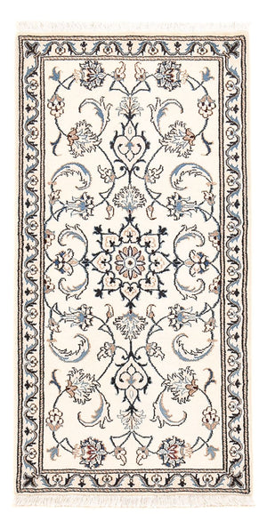 Perserteppich - Nain - 143 x 70 cm - hellblau