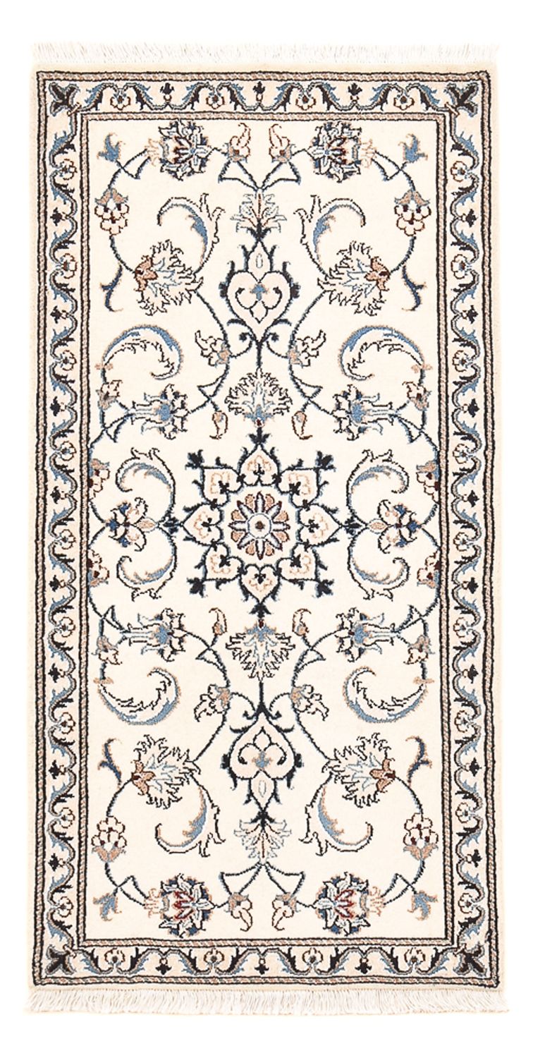 Perserteppich - Nain - 143 x 70 cm - hellblau