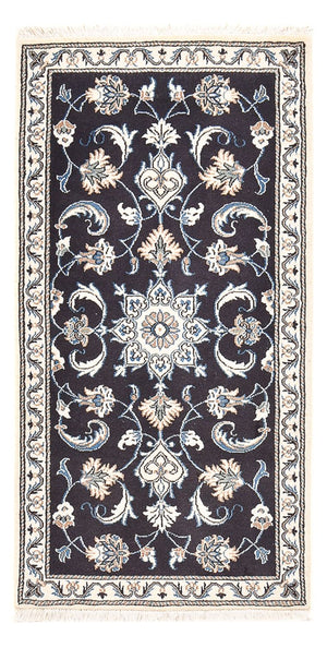 Perserteppich - Nain - 140 x 70 cm - dunkelblau