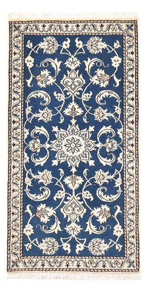 Perserteppich - Nain - 140 x 69 cm - blau