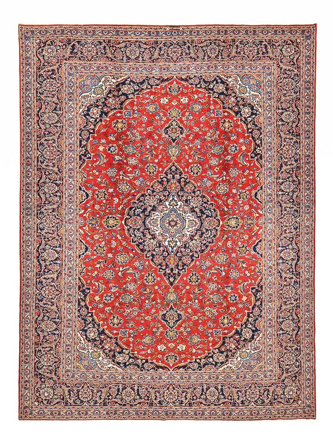 Perserteppich - Keshan - 388 x 294 cm - rot